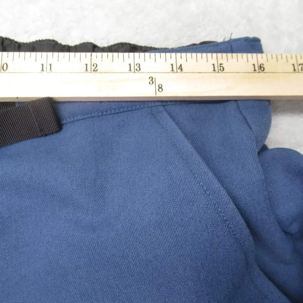 North Face Fishing Pants Men Medium Blue 32x28 Stretch Hike Rain‎ Wind Softshell